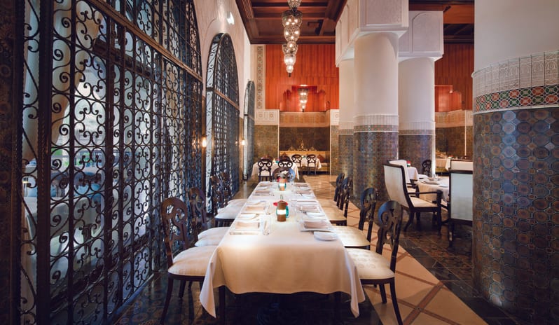 Amala Restaurant Dinner Set up_4155